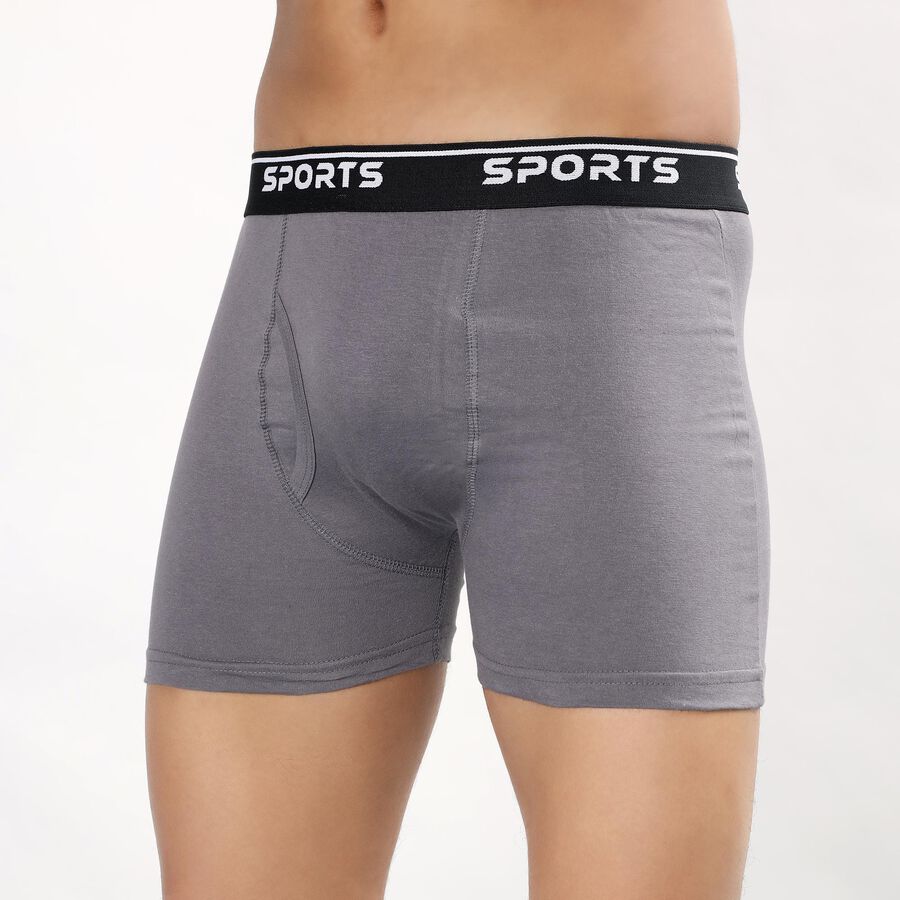 Men's Trunks, गहरा ग्रे, large