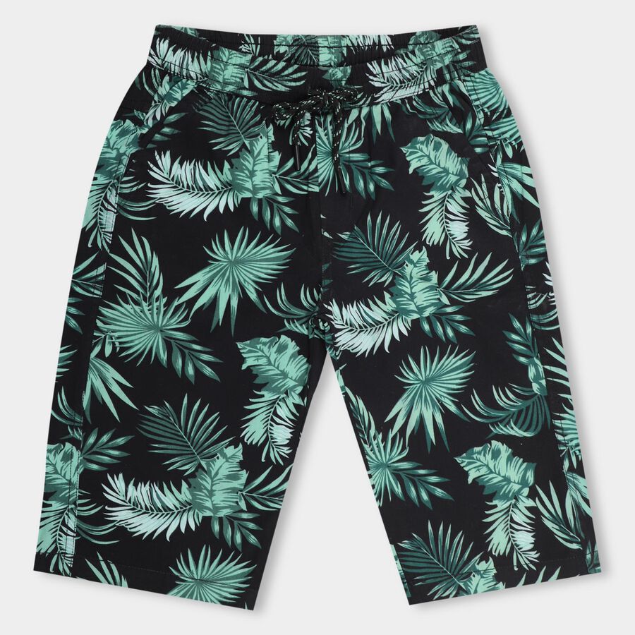 Boys' 100% Cotton Jamaican , Black, large image number null