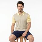 Men's Grey Round Neck Regular Drifit T-Shirt, एक्रू मिश्रित, small