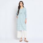 Ladies' Kurta, हल्का ग्रे, small image number null