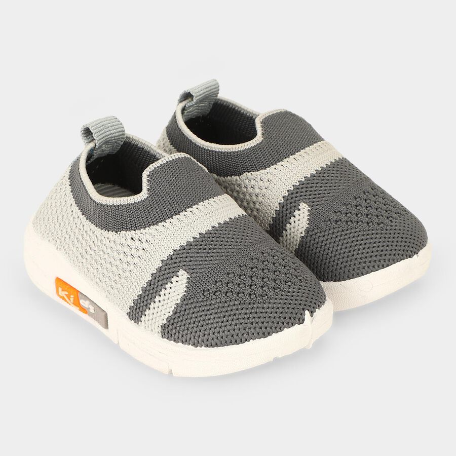 Boys' Shoes, ग्रे, large