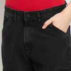 Men's 100% Cotton Jeans , Black, small image number null