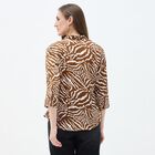Women's Rich Chocolate Brown Classic Shirt, Brown, small