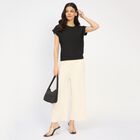 Ladies'  Crop  Top, Black, small image number null