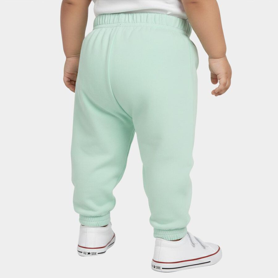 Infants Mint Green Printed Cotton Pyjama, हल्का हरा, large image number null