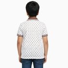 Boys' Half Sleeves T-Shirt, भूरा, small image number null