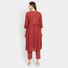 Ladies' Ethnic Set, लाल, small image number null