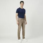 Men's Beige Slim Fit Jeans, Beige, small