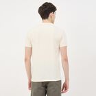 Men's Off White Polo Neck Classic T-Shirt, Off White, small
