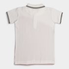Boys' 100% Cotton Collar Half Sleeves T-Shirt, Light Pink, small image number null