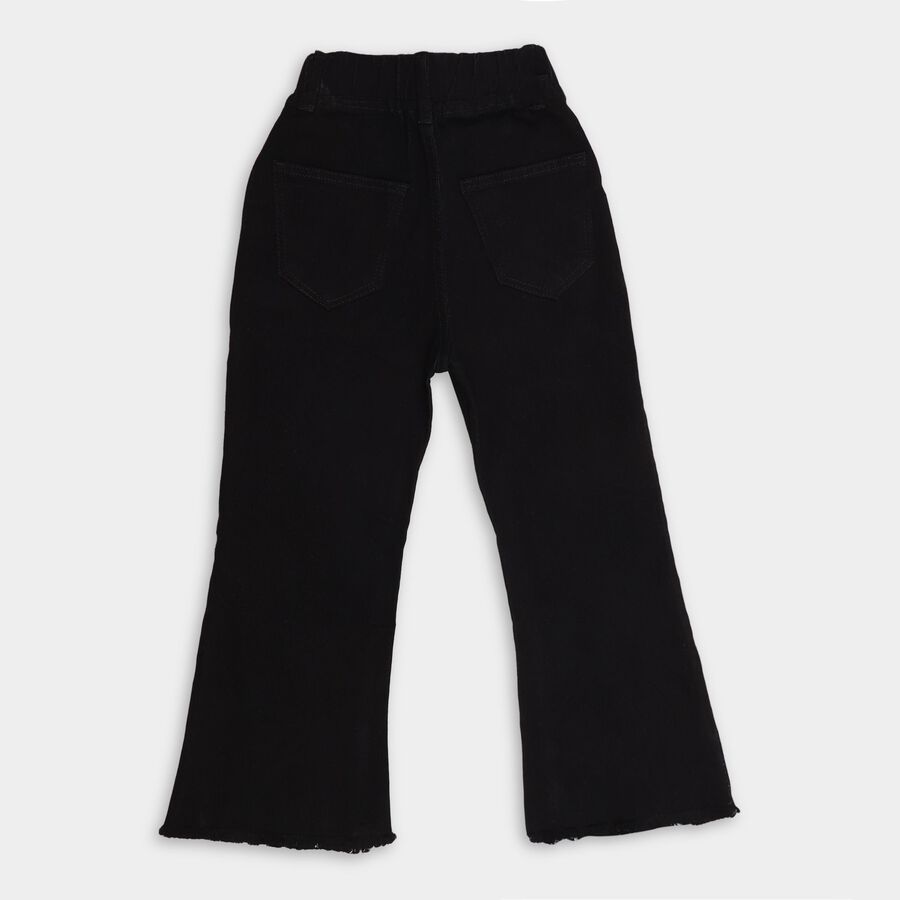 Girl's Jeans , काला, large image number null