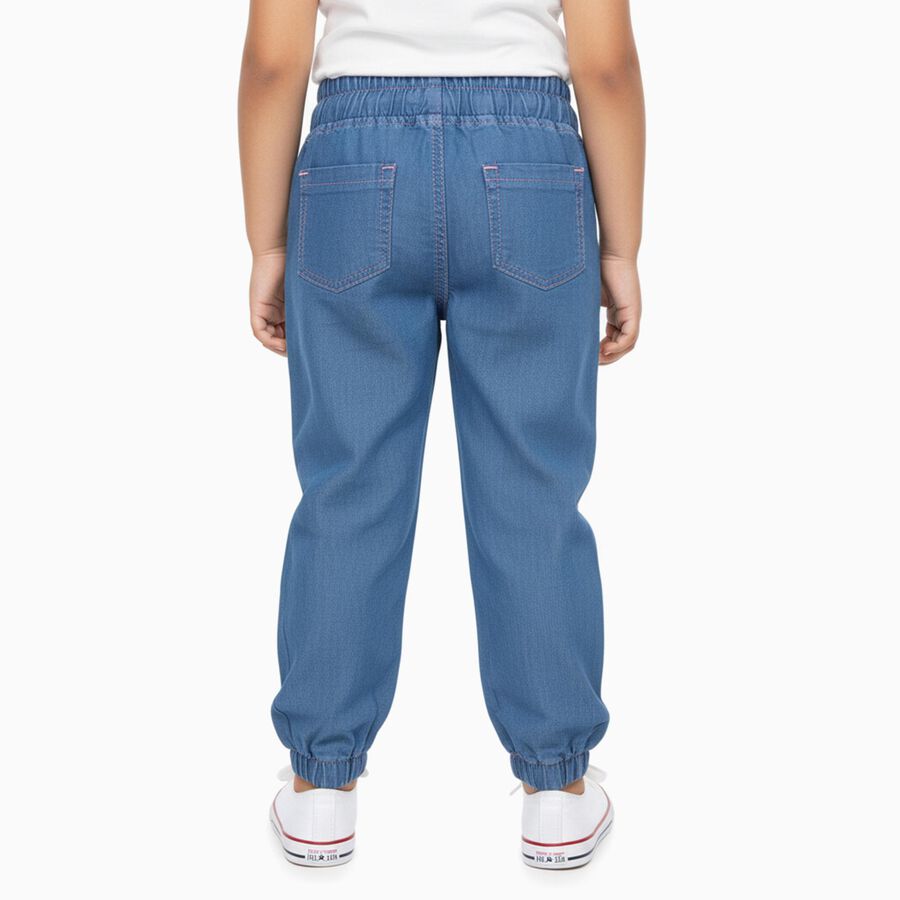 Girls' Jeans, हल्का नीला, large image number null