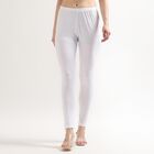 Ladies' Ankle Length Churidar, White, small image number null
