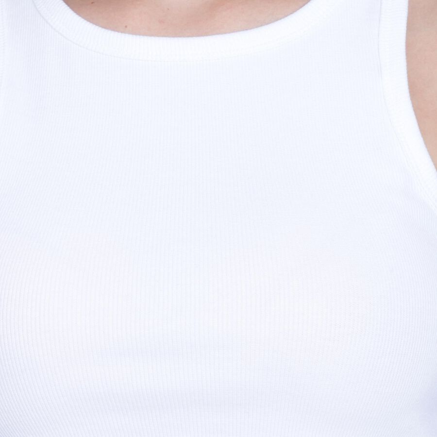 Ladies' Tank Top, White, large image number null