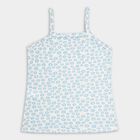Girls' 100% Cotton Vest (Pack of 2), Off White, small image number null