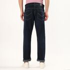 Men's Dark Indigo Relaxed Fit Classic Jeans, Dark Blue, small