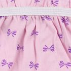 Infants Soft Pink Cotton Printed Bloomers, लाइलेक, small image number null