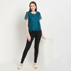 Ladies' Top, Teal Blue, small image number null