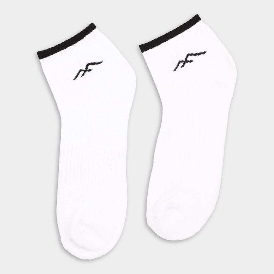 Men's Socks (Pack of 2), Black, large image number null