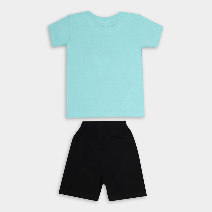 Boys' Knit Baba Suit , हल्का हरा, large image number null
