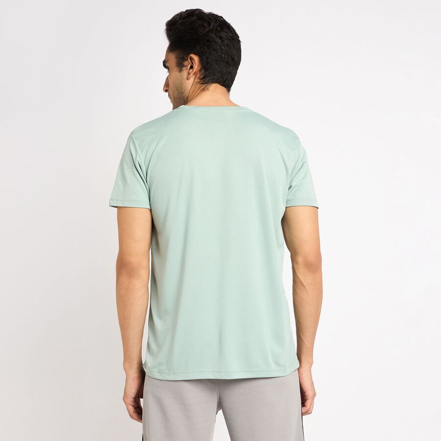 Men's Drifit T-Shirt , Aqua, large