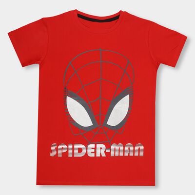 Boys' 100% Cotton Half Sleeves T-Shirt