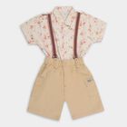 Boys'100% Cotton Woven Baba Suit, Off White, small image number null