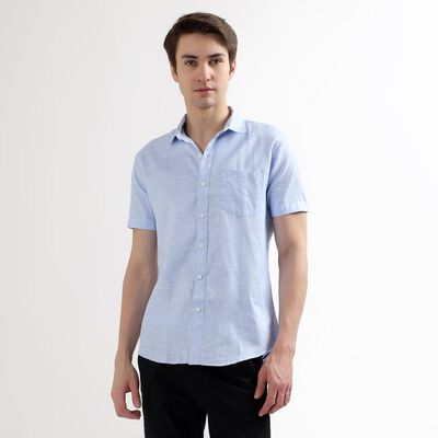 Men's Regular Collar Casual Shirt