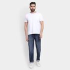 Men's Slim Fit Jeans , Dark Blue, small image number null