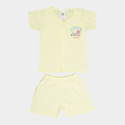 Infants Solid Baba Suit, Yellow, small image number null