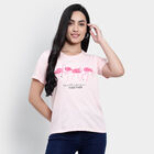 Round Neck T-Shirt, Light Pink, small image number null