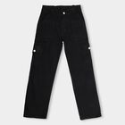 Girls' Jeans , Black, small image number null