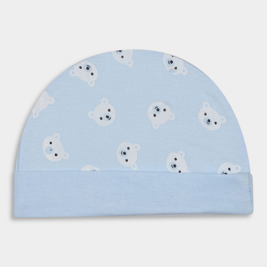 Infants 100% Cotton Gift Set , Light Blue, large image number null