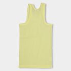 Boys' 100% Cotton Vest , Yellow, small image number null