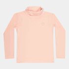 Girls Solid Top, Pink, small image number null