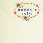 Infants Cotton T-Shirt, Yellow, small image number null