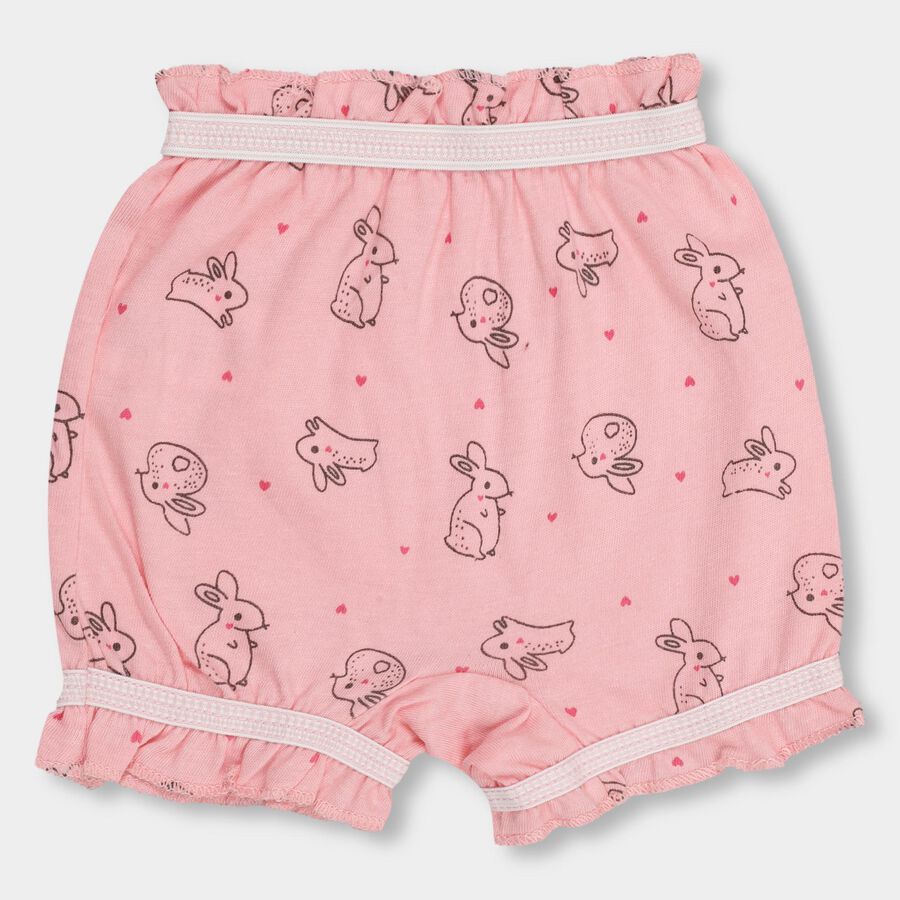 Infants' 100% Cotton Bloomer , Light Pink, large image number null