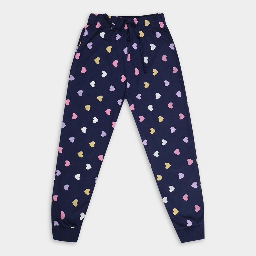 Girls' Pyjamas, मध्यम नीला, large image number null