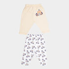 Infants Printed Elasticated Pyjama, Peach, small image number null