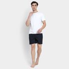 Men's 100% Cotton Boxers , काला, small