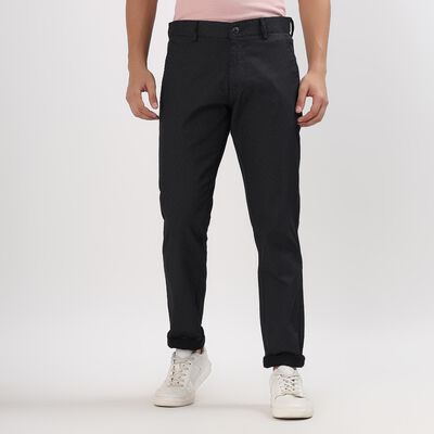 Men's Slim Fit Casual Trousers