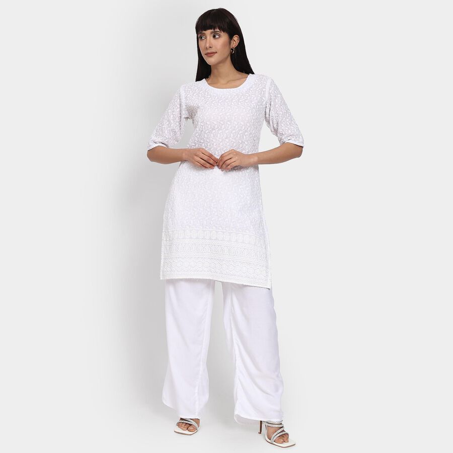 Ladies' Palazzos , White, large image number null
