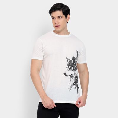Men's Round Neck Half Sleeves T-Shirt