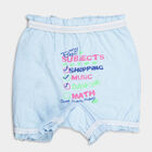 Girls Cotton Printed Bloomer, Light Blue, small image number null