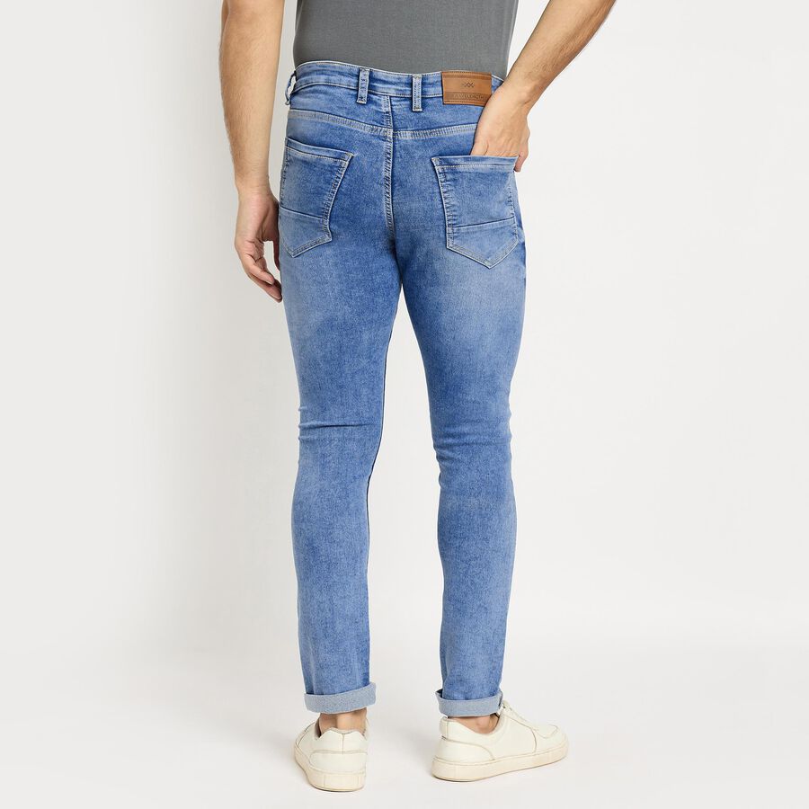 Men's Skinny Jeans, Mid Blue, large image number null