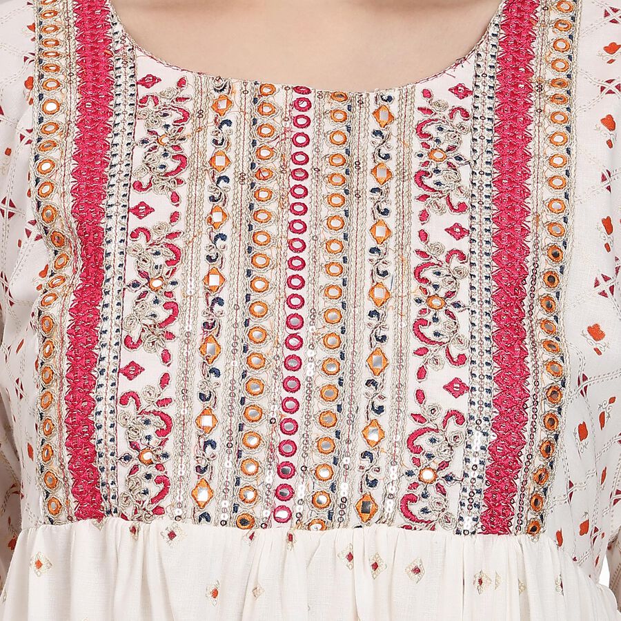 Ladies' 100% Cotton Kurta , Pink, large image number null