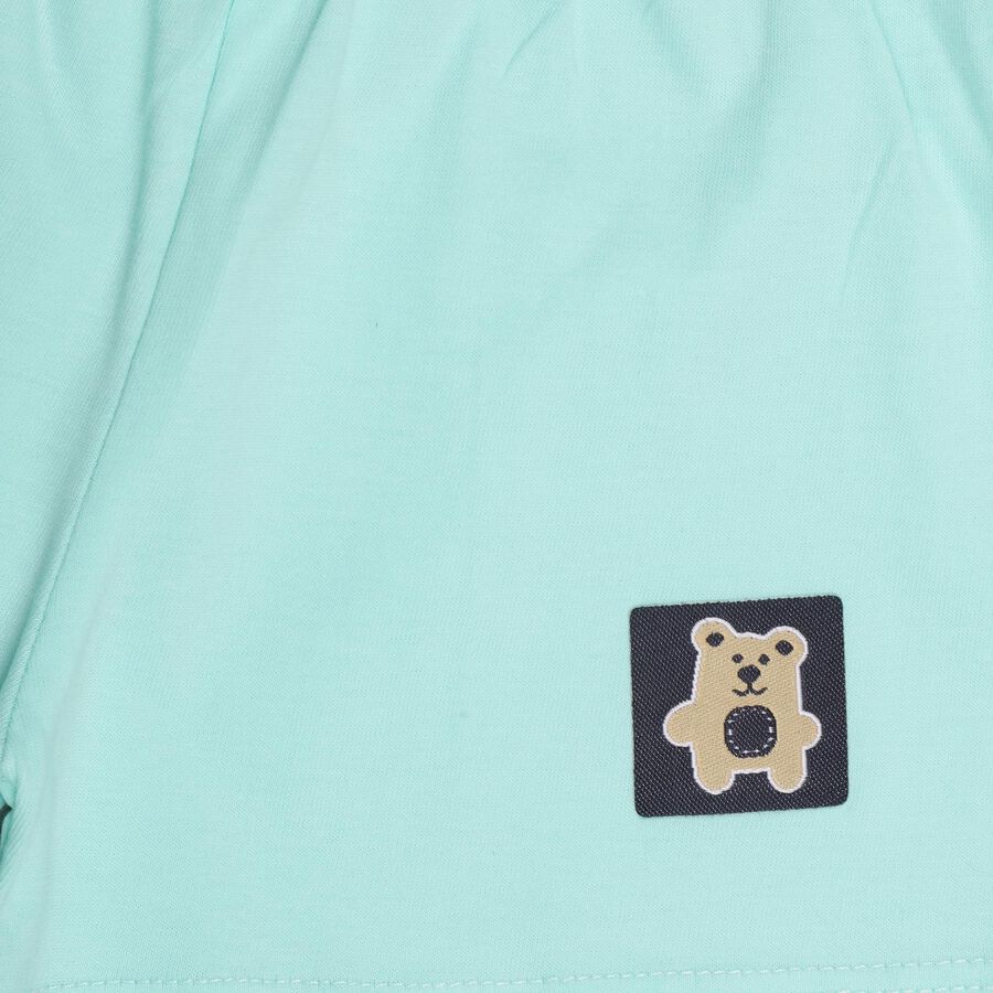 Infant Boys' 100% Cotton Baba Suit, Light Green, large image number null