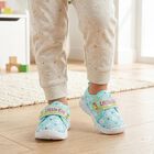 Boys' Green Velcro Strap Sneakers, Green, small