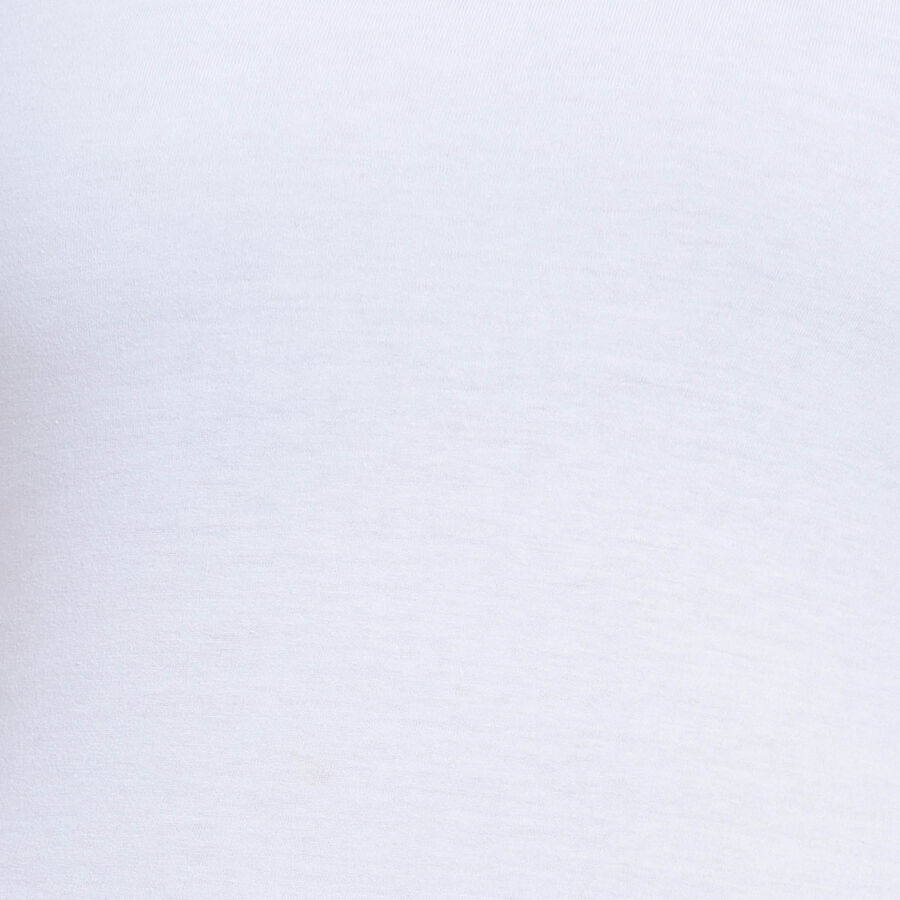 Cotton Solid Slips, White, large image number null
