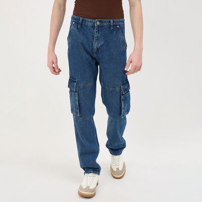 Men's Denim Blue Straight Fit Jeans